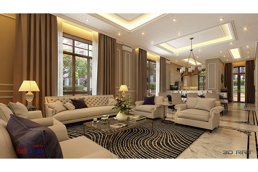 Exquisite apartments for sale in Ngoai Giao Doan urban area