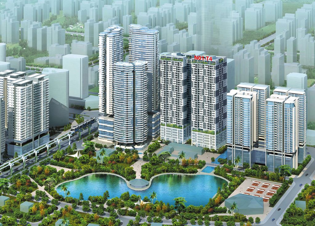 Tiến độ thi công Ngoại Giao Đoàn - Tháng 9 năm 2023