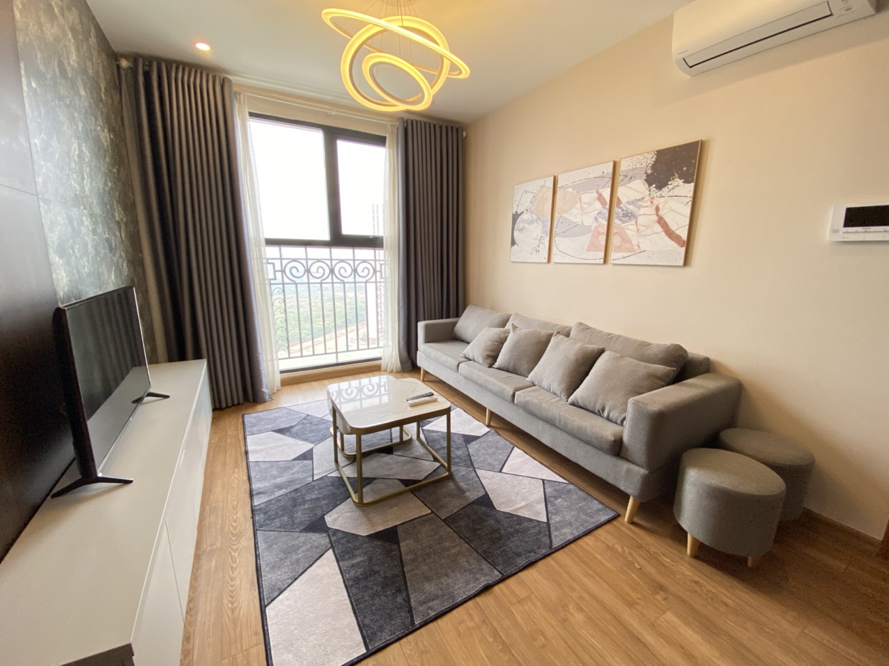Bán căn hộ 2PN/66,8m2 full đồ tòa A1 Green Stars TP Giao Lưu Phạm Văn Đồng 1