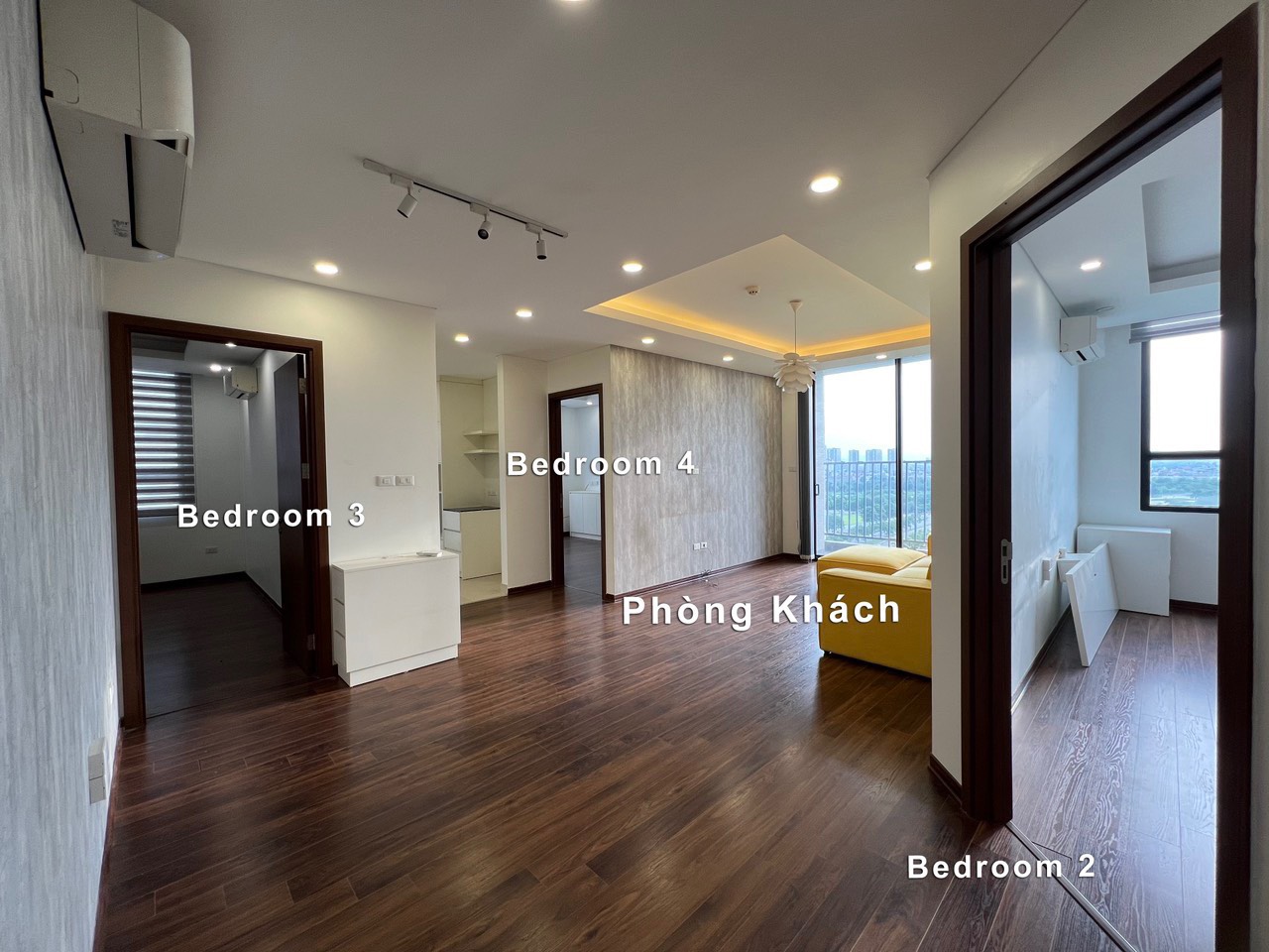 Bán căn hộ 4 ngủ 133m2 N01T1 view công viên Hòa Bình tòa N01T1 3