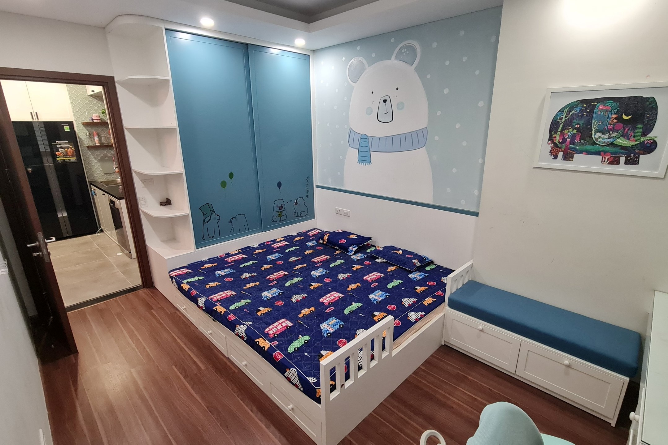 Bán nhanh căn 3 ngủ 101.5m2 tầng cao, đồ liền tường tòa N01T5 Ngoại Giao Đoàn 6