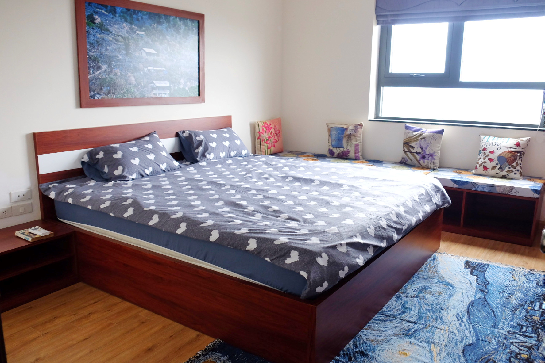 Căn hộ 2 ngủ full đồ, view Hồ Tây, cho thuê chỉ 13 triệu/1 tháng tòa N04A chung cư Ngoại Giao Đoàn 5