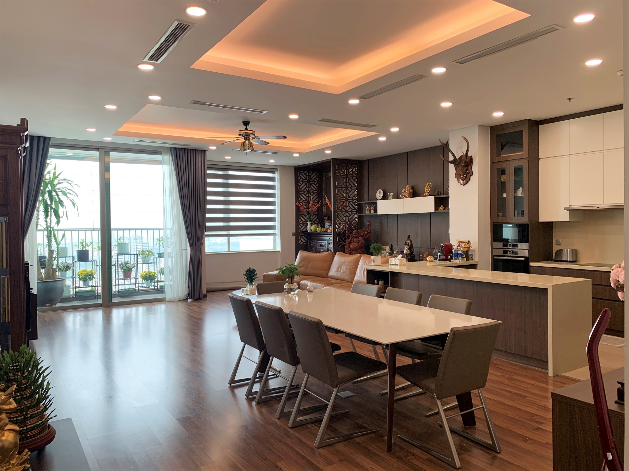 Căn hộ penthouse cho thuê tại tòa N03- T2 Khu Ngoại Giao Đoàn 4