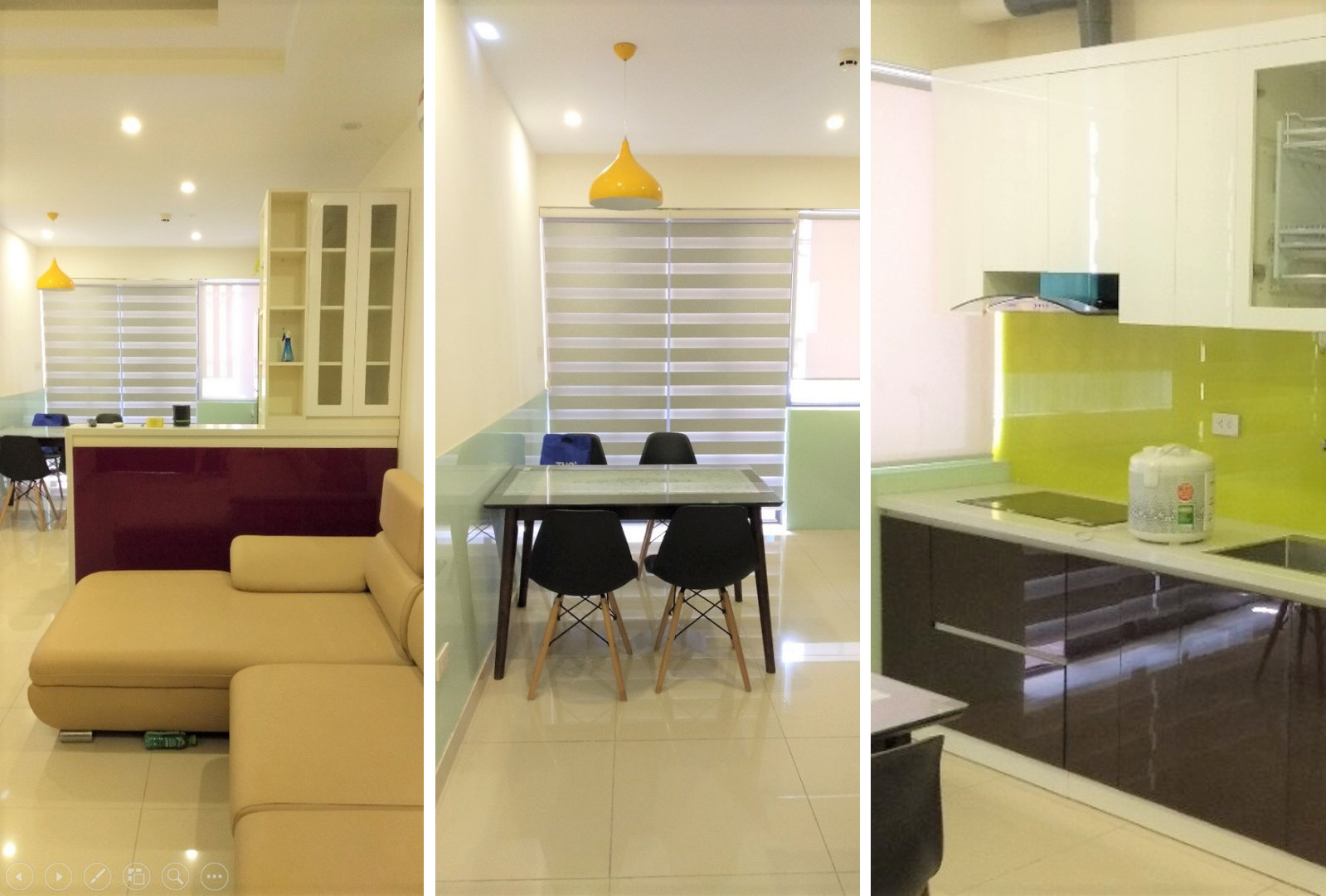 Cho thuê căn 2 ngủ 59,2m2 full đồ view Hồ Tây tòa N04A Ngoại Giao Đoàn 1