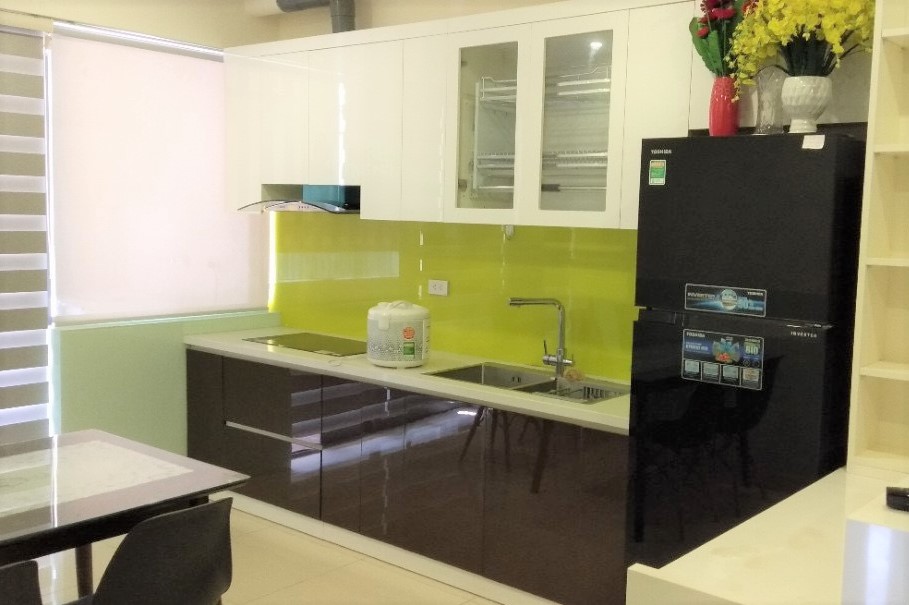 Cho thuê căn 2 ngủ 59,2m2 full đồ view Hồ Tây tòa N04A Ngoại Giao Đoàn 3