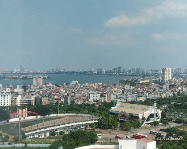 Cho thuê căn 2 ngủ 59,2m2 full đồ view Hồ Tây tòa N04A Ngoại Giao Đoàn 6