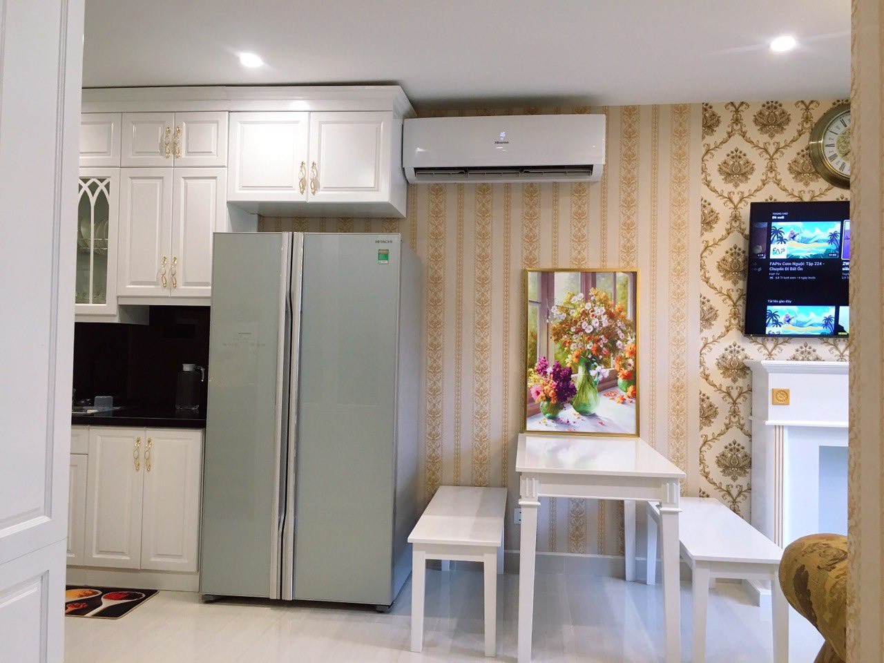 Cho thuê căn 3 ngủ 114m2 full đồ mới view thoáng tòa A3 An Bình City 2