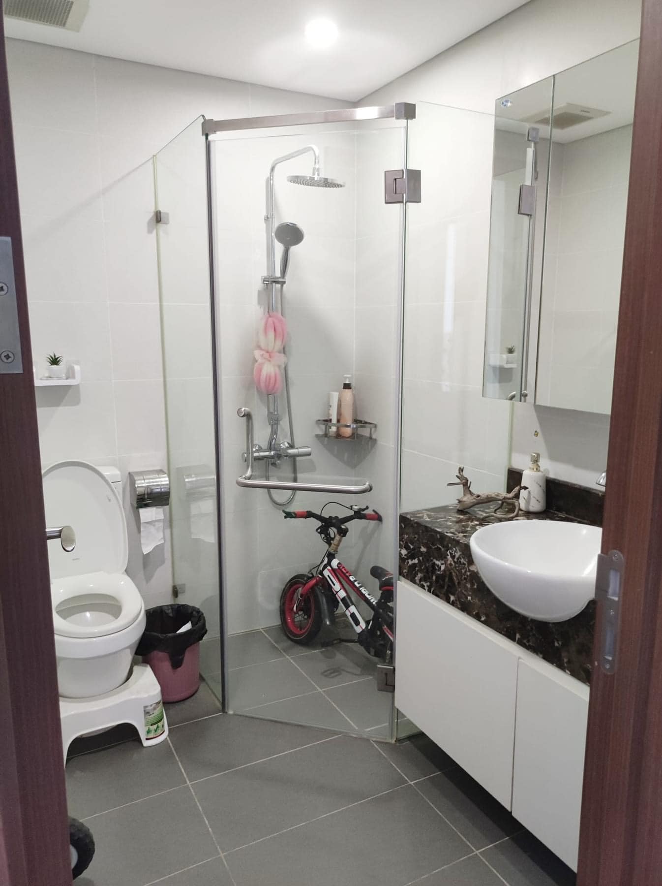 Cho thuê căn 3PN/118m2 đồ cơ bản tòa N03T7 Ngoại Giao Đoàn 9