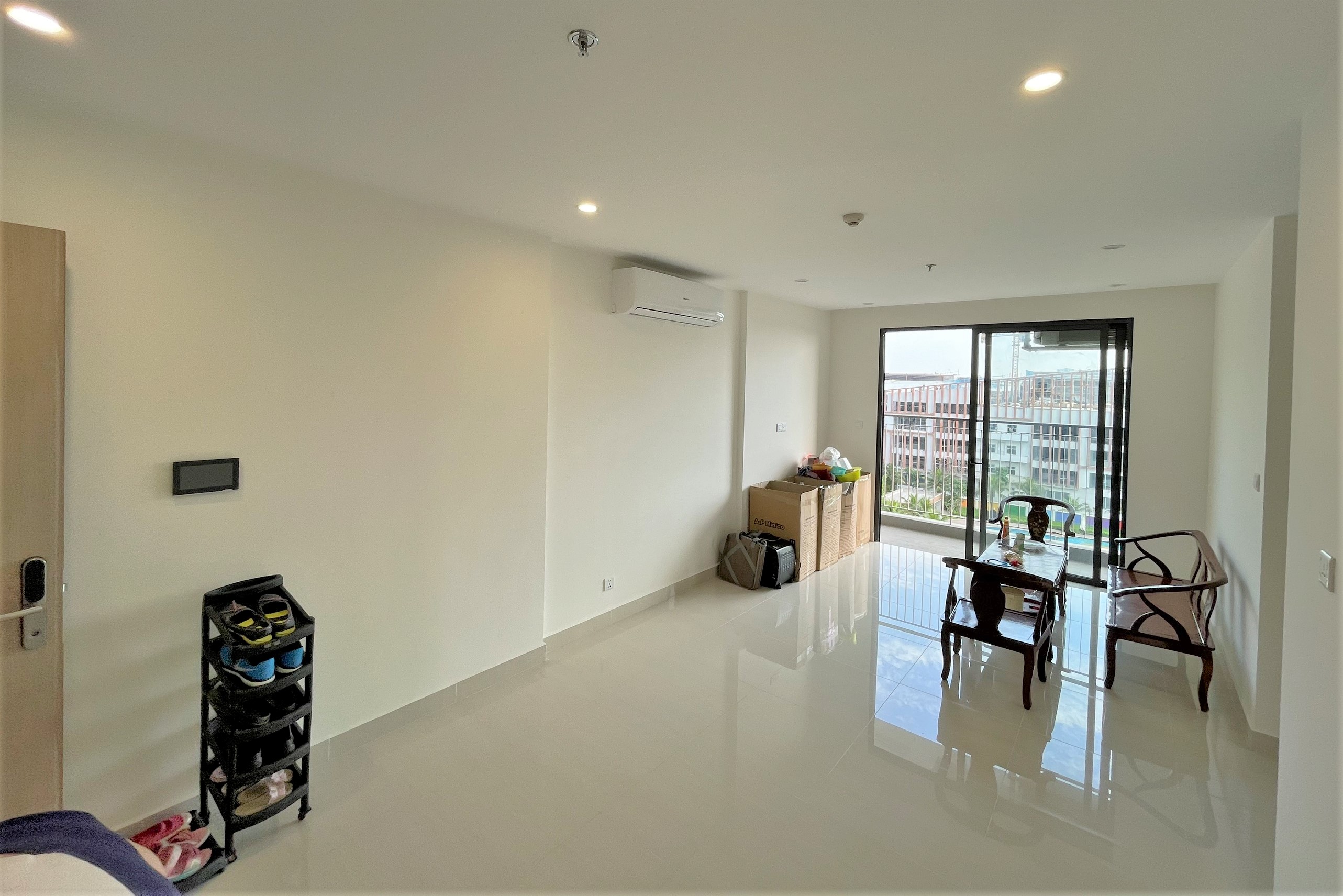 Cho thuê căn hộ 2 ngủ 74m2 đồ cơ bản CĐT, tòa A1 An Bình City 1