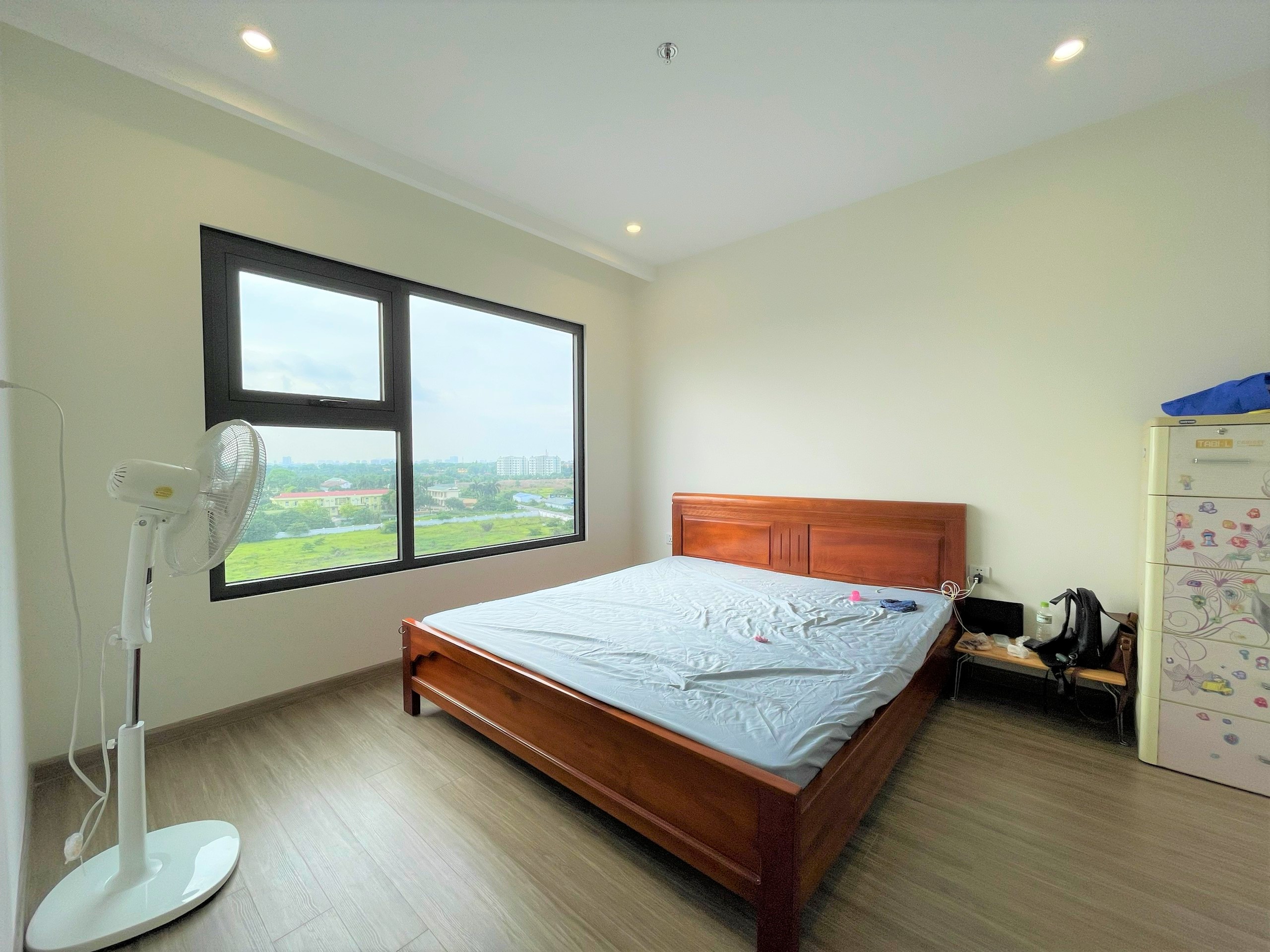 Cho thuê căn hộ 2 ngủ 74m2 đồ cơ bản CĐT, tòa A1 An Bình City 2