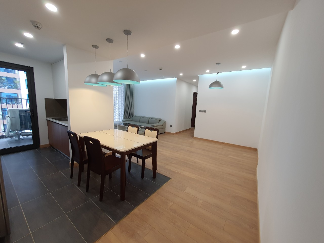 Cho thuê căn hộ 2 ngủ, full đồ tại D1 Chung cư 6TH-Element, KĐT Tây Hồ Tây, HN chỉ với giá 15 triệu/ 1 tháng 2