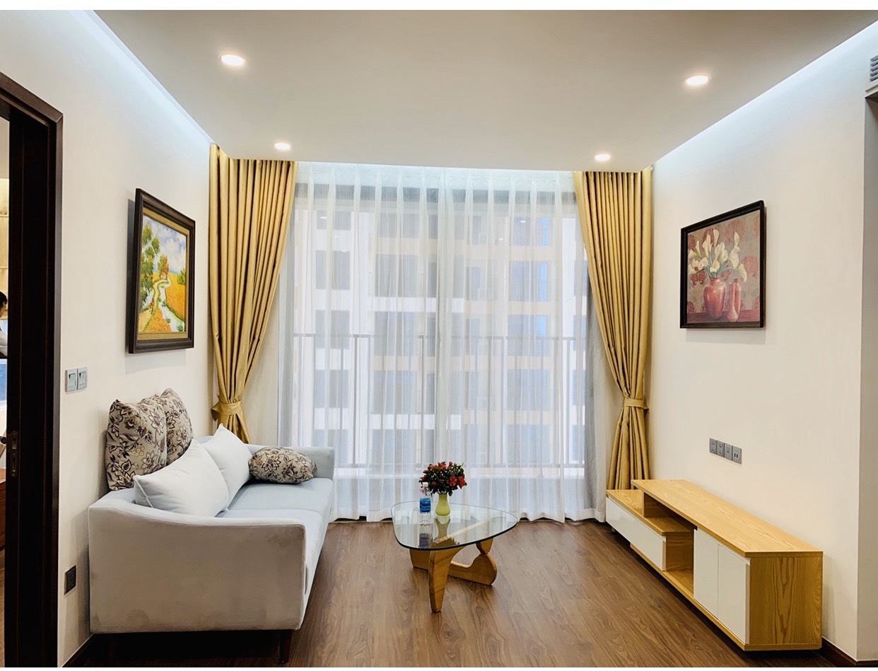 Cho thuê căn hộ 2 phòng ngủ đủ đồ giá chỉ 12 triệu tòa M2 chung cư 6TH-ELEMENT 1