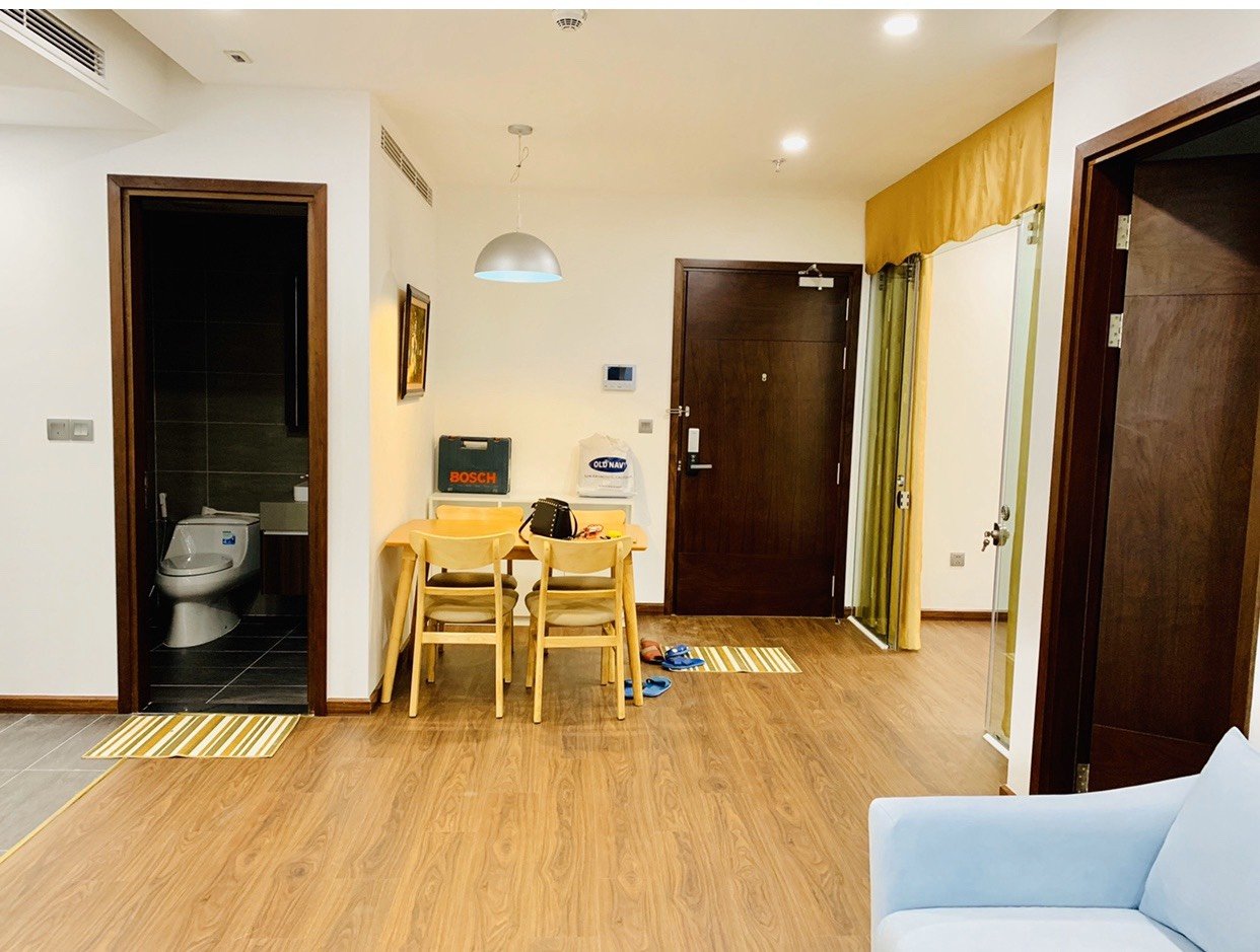 Cho thuê căn hộ 2 phòng ngủ đủ đồ giá chỉ 12 triệu tòa M2 chung cư 6TH-ELEMENT 2