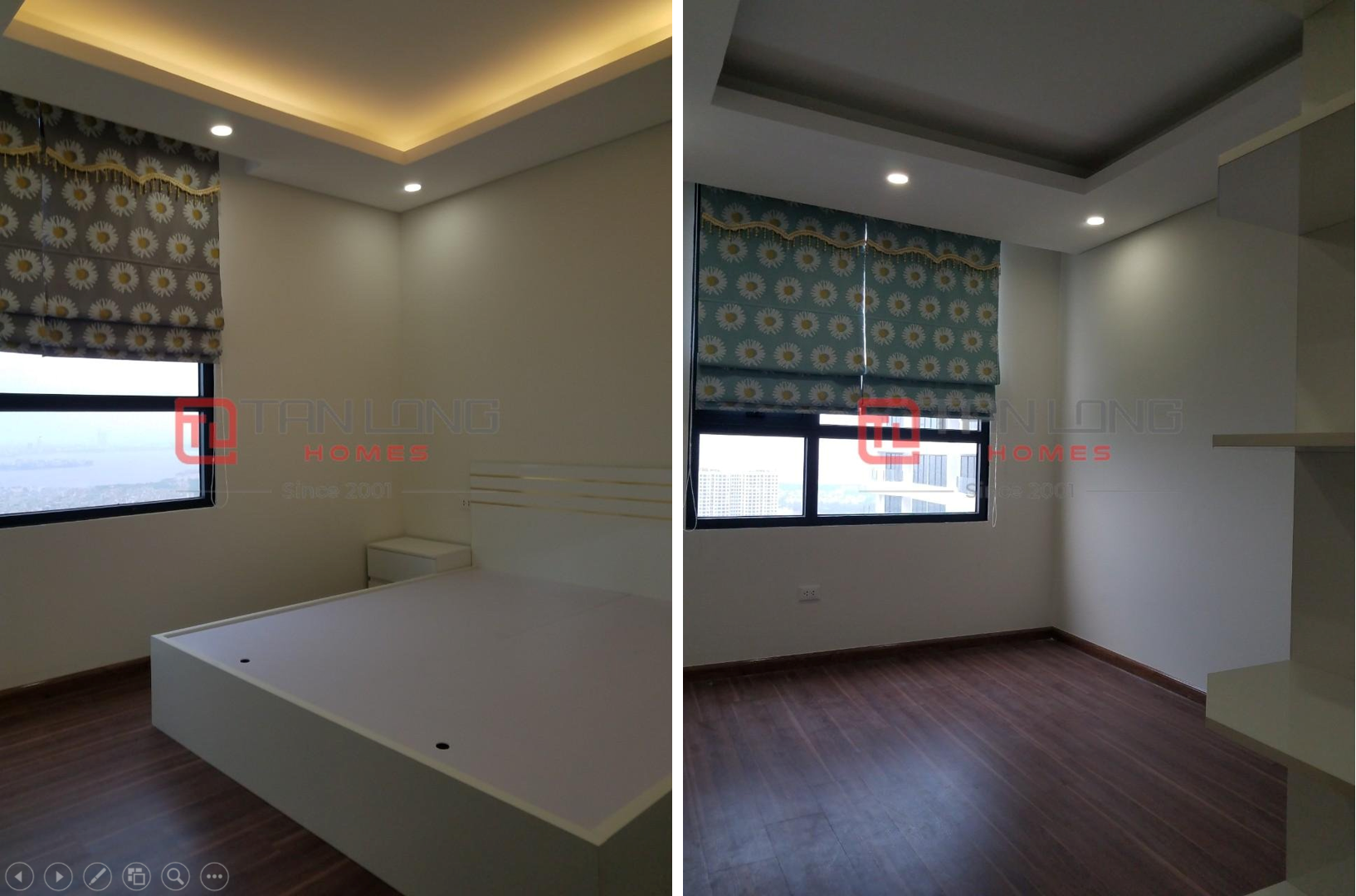 Cho thuê căn hộ 3 ngủ 101,5m2 full đồ mới view hồ Ngoại Giao Đoàn tòa N01T5 3