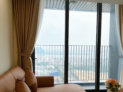 Cho thuê căn hộ 3 ngủ 105m2 tầng cao view Hồ Tây tòa N01T7 Han Jardin 3