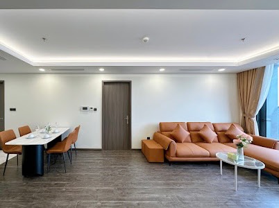 Cho thuê căn hộ 3 ngủ 105m2 tầng cao view Hồ Tây tòa N01T7 Han Jardin 5