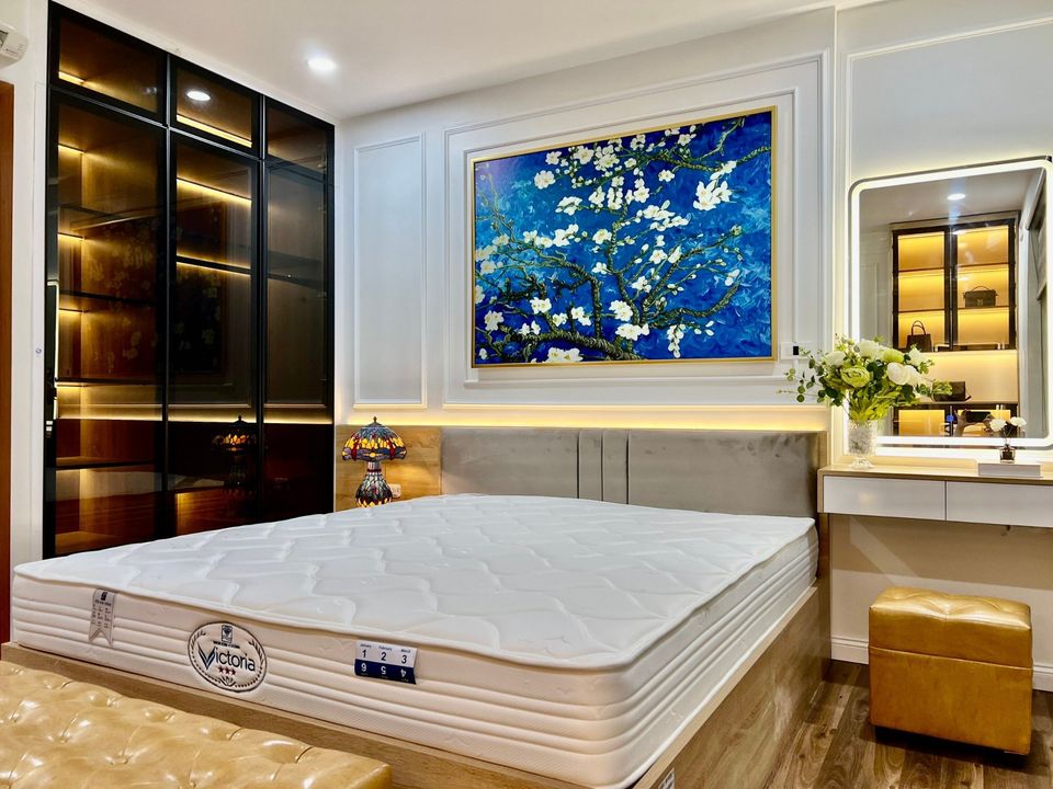 Cho thuê căn hộ 3 ngủ 114m2 full đồ nhập khẩu view đẹp tòa A8 An Bình City 3