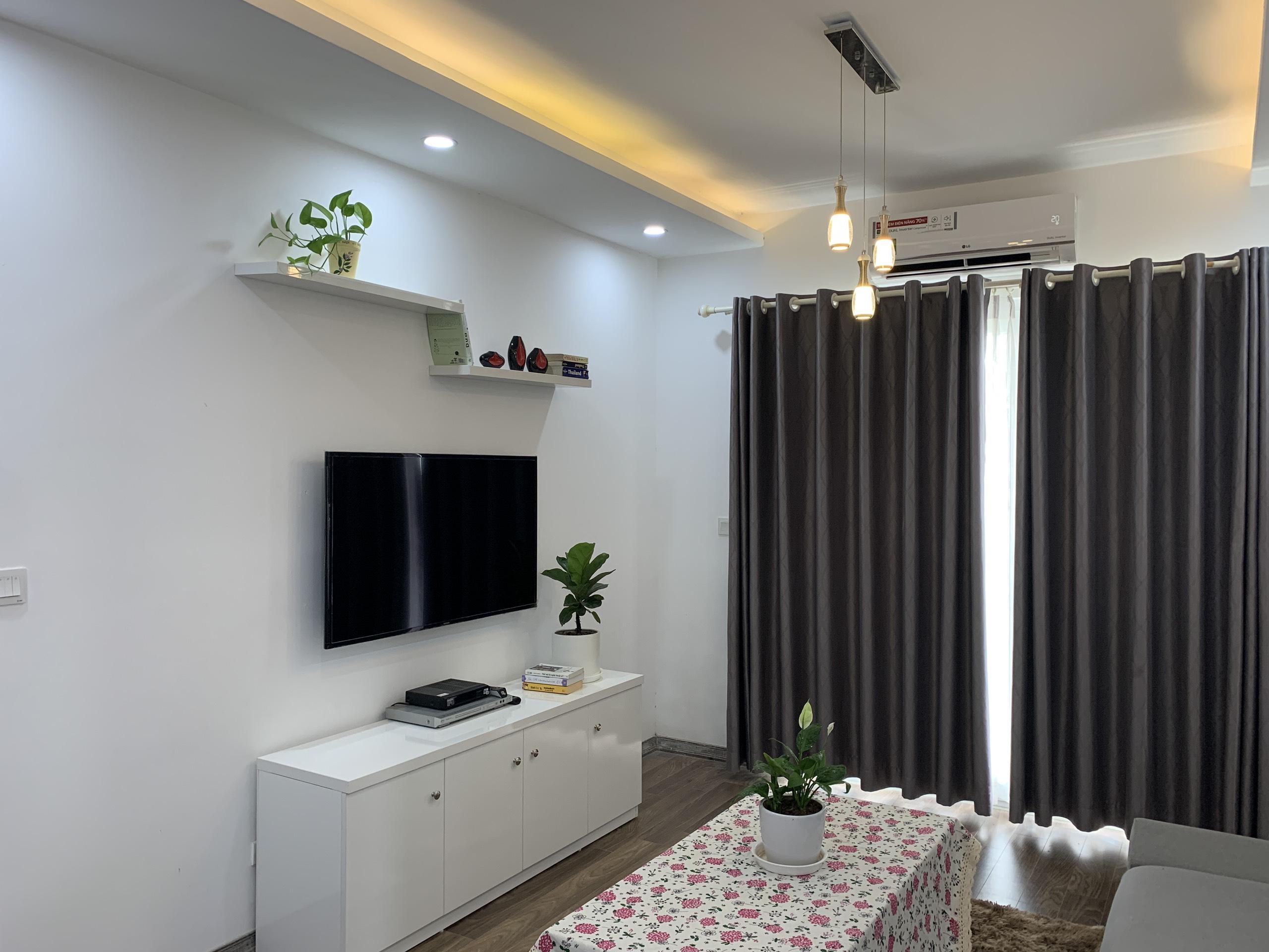 Cho thuê căn hộ 3 ngủ, 2 vệ sinh full đồ tòa n02t3 Quang Minh, Ngoại Giao Đoàn 1