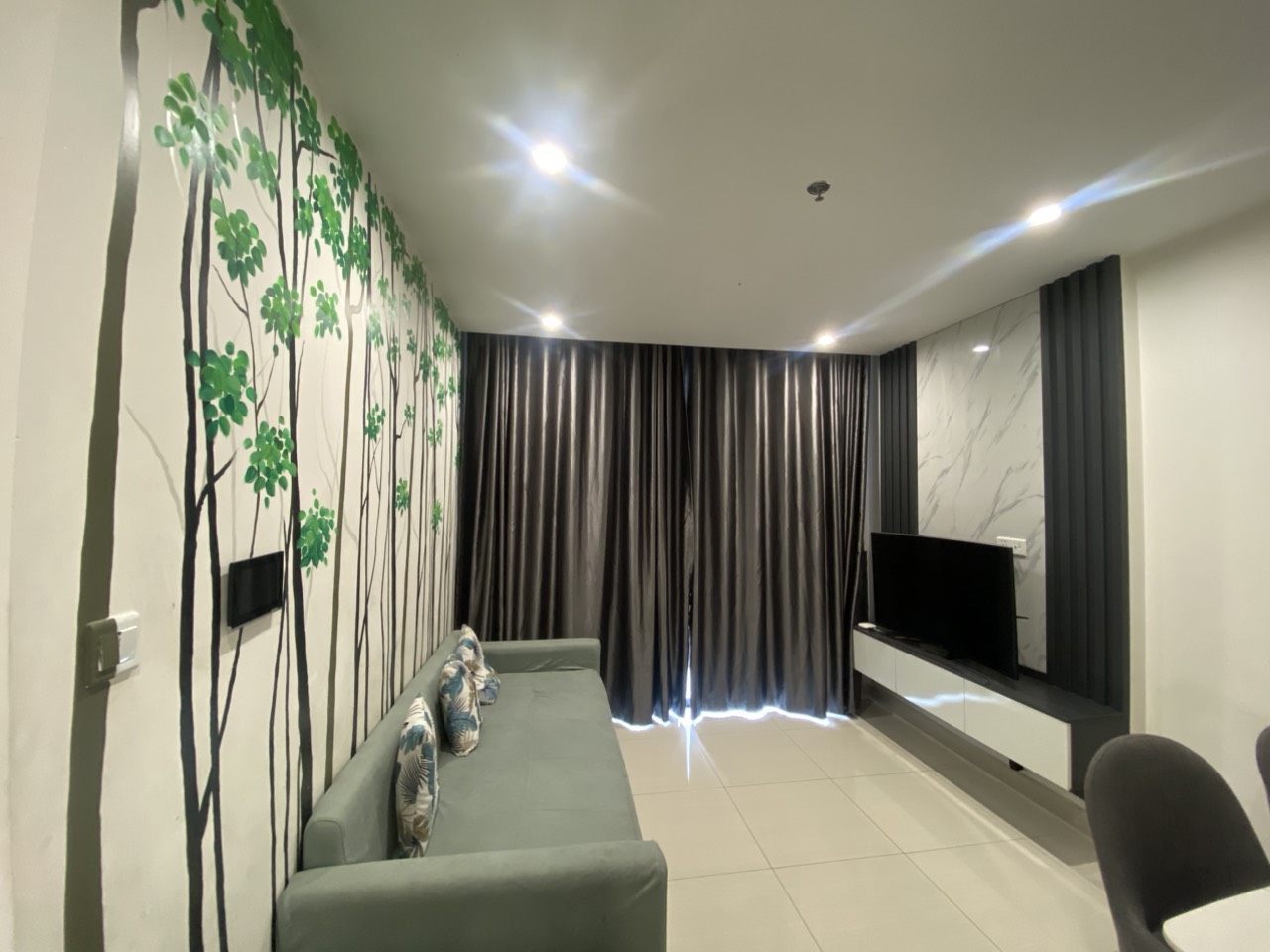 Cho thuê căn hộ 3 ngủ 83m2 tầng cao full đồ tòa A2 An Bình City 1