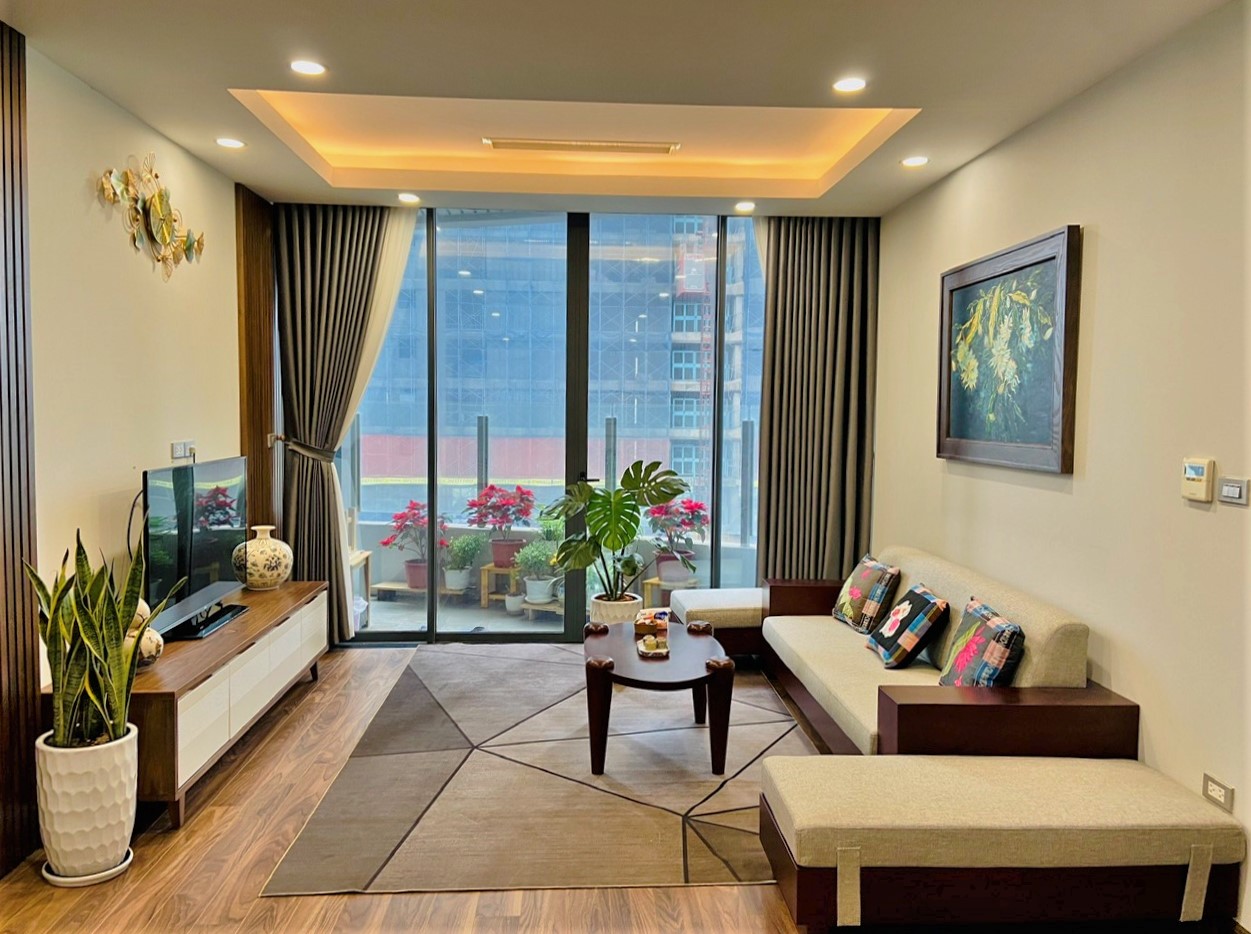 Cho thuê căn hộ 4 ngủ 137m2 full đồ view đẹp tại N01T8 Ngoại Giao Đoàn 1