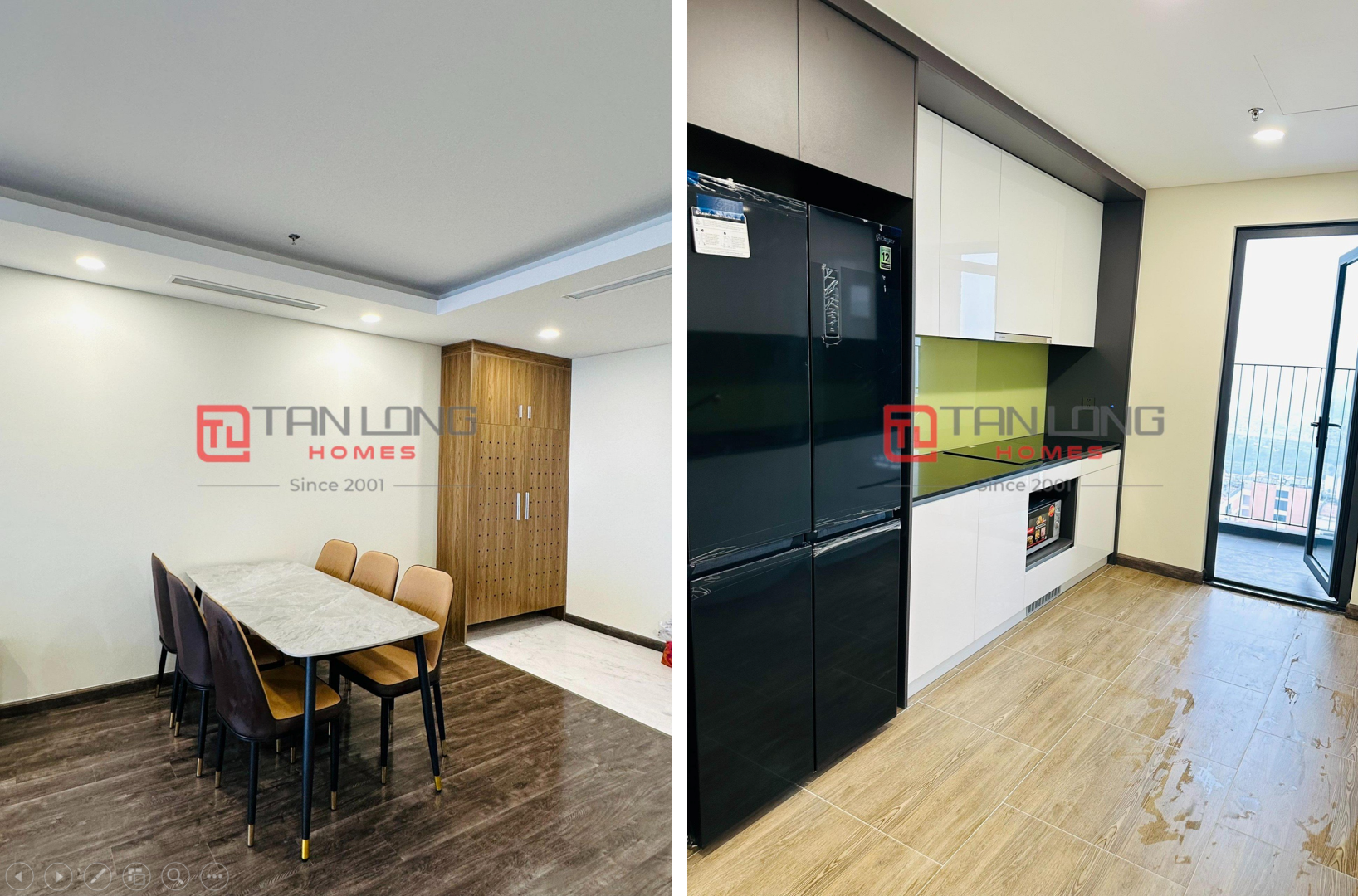 Cho thuê căn hộ 4 ngủ 142.9m2 full đồ mới view công viên Hòa Bình tòa N01T7 3
