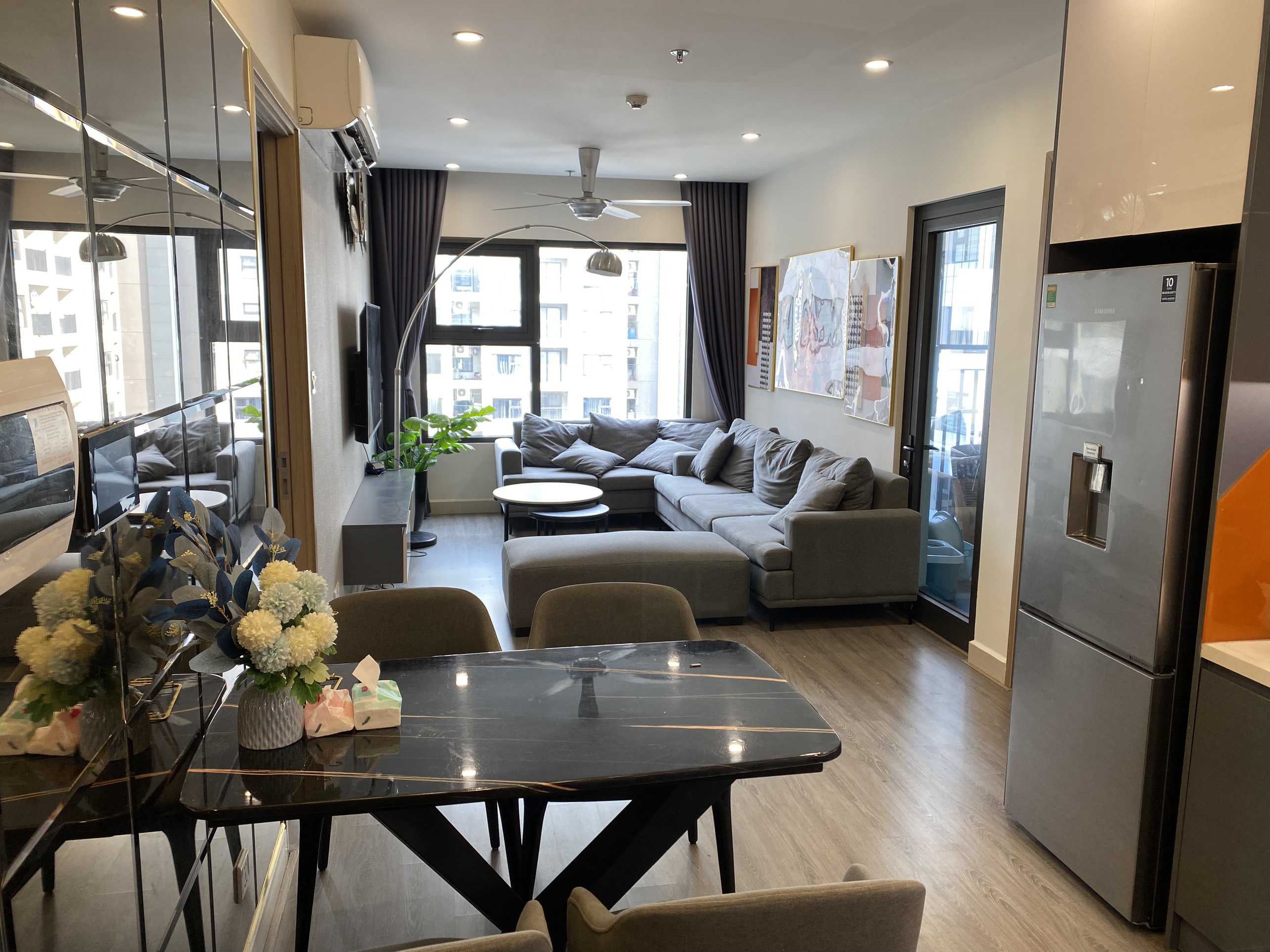 Cho thuê căn hộ An Bình City: 114m2 x 3PN full đồ mới, view đẹp 2