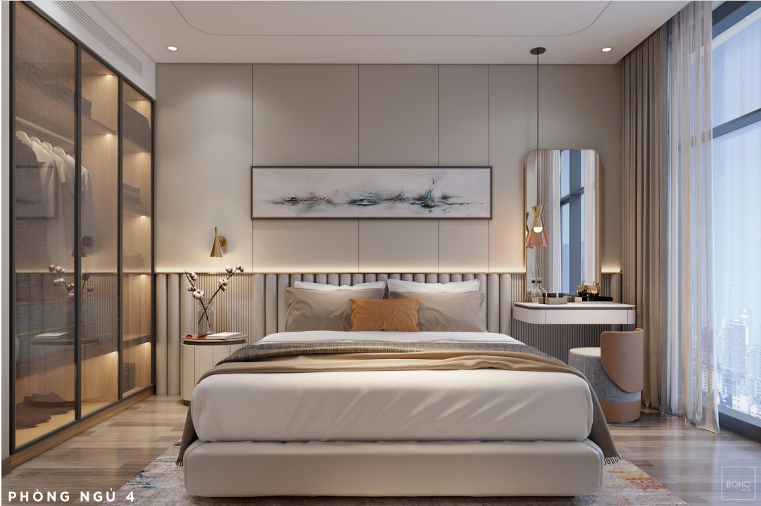 Cho thuê căn hộ duplex tầng cao tòa N01T6 đủ đồ 6