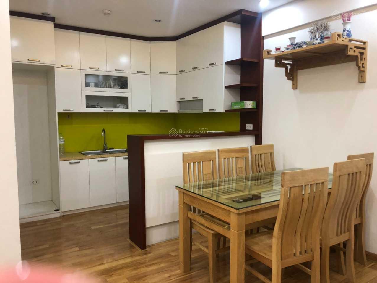 Cho thuê gấp căn góc 3 phòng ngủ toà A1 Green Stars diện tích 102m2 tầng cao view thoáng full nội thất 2