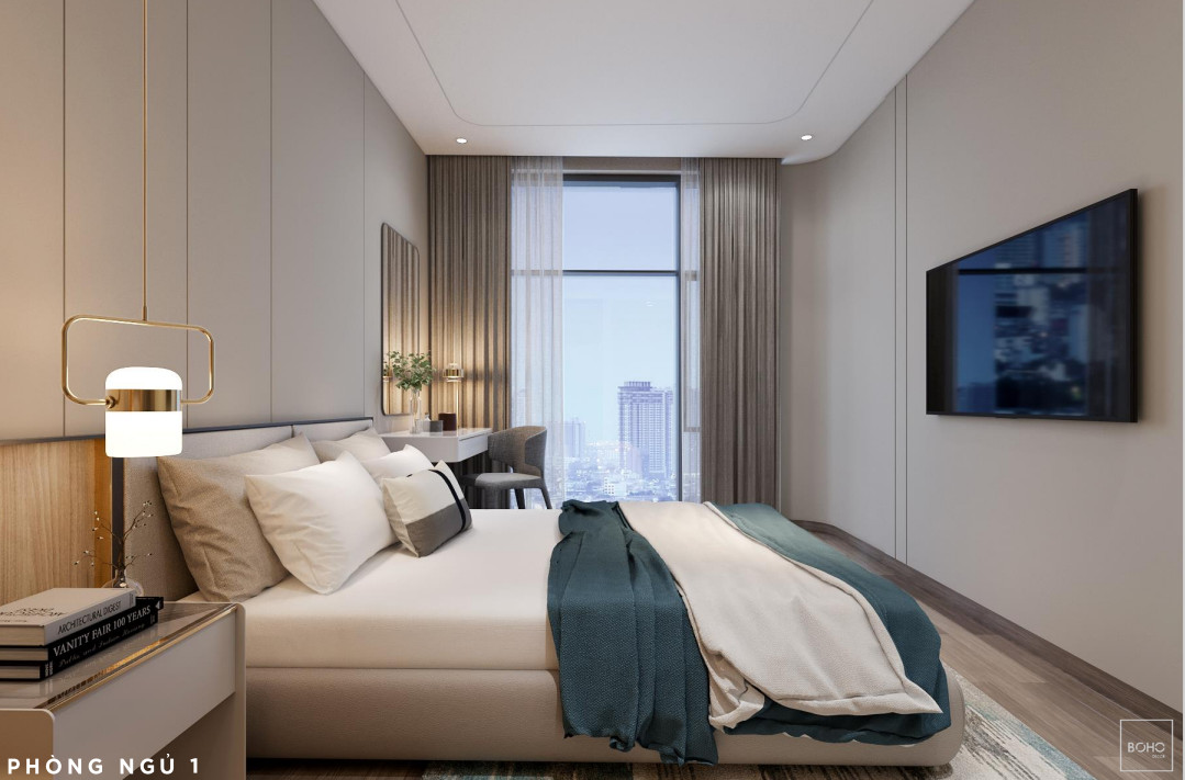 Cho thuê siêu phẩm Penthouse N01T6, 5 phòng ngủ, view trọn Hồ Tây và trọn thành phố 4