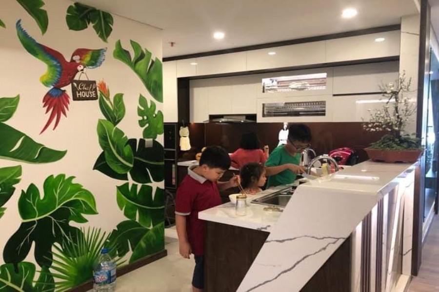 COLORFUL 3BRs | 2BATHs apartment for rent in Phu My Complex N01T4, Ngoai Giao Doan Hanoi 4
