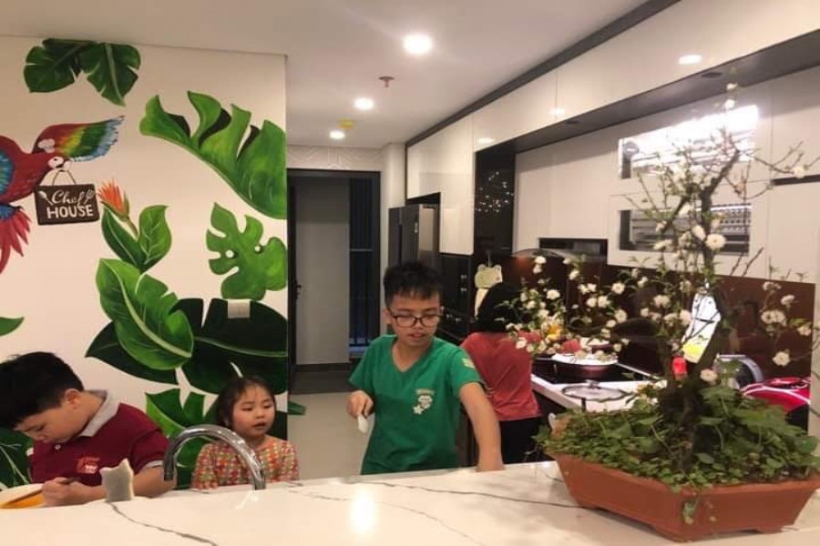 COLORFUL 3BRs | 2BATHs apartment for rent in Phu My Complex N01T4, Ngoai Giao Doan Hanoi 6