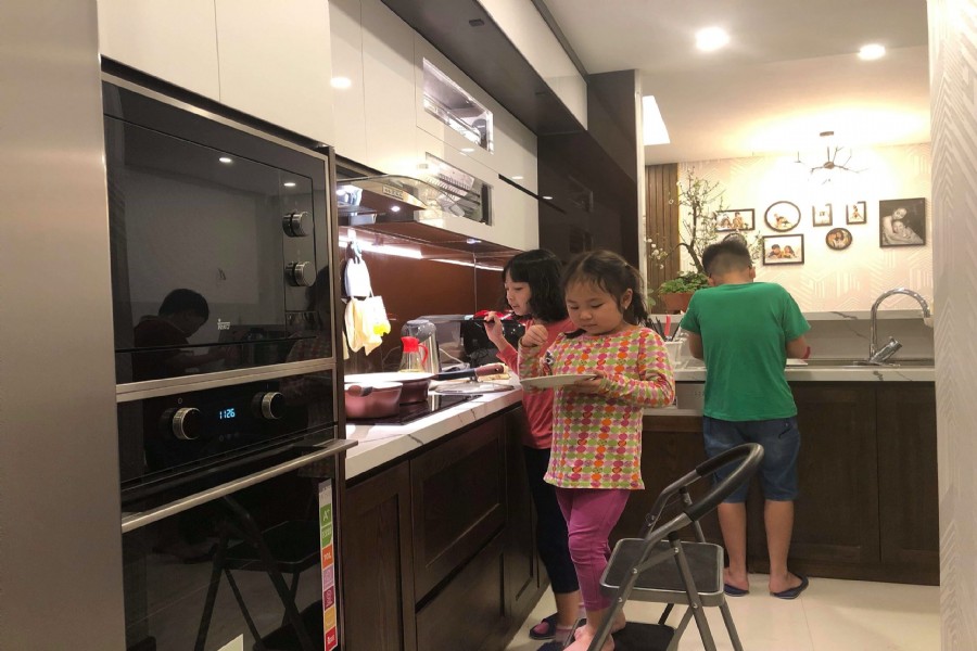 COLORFUL 3BRs | 2BATHs apartment for rent in Phu My Complex N01T4, Ngoai Giao Doan Hanoi 3