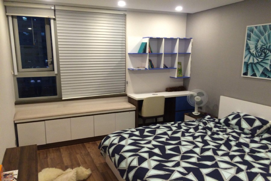 Cozy 4-bedroom apartment for lease in N03T2, Diplomatic Corps, Bac Tu Liem Distr 7