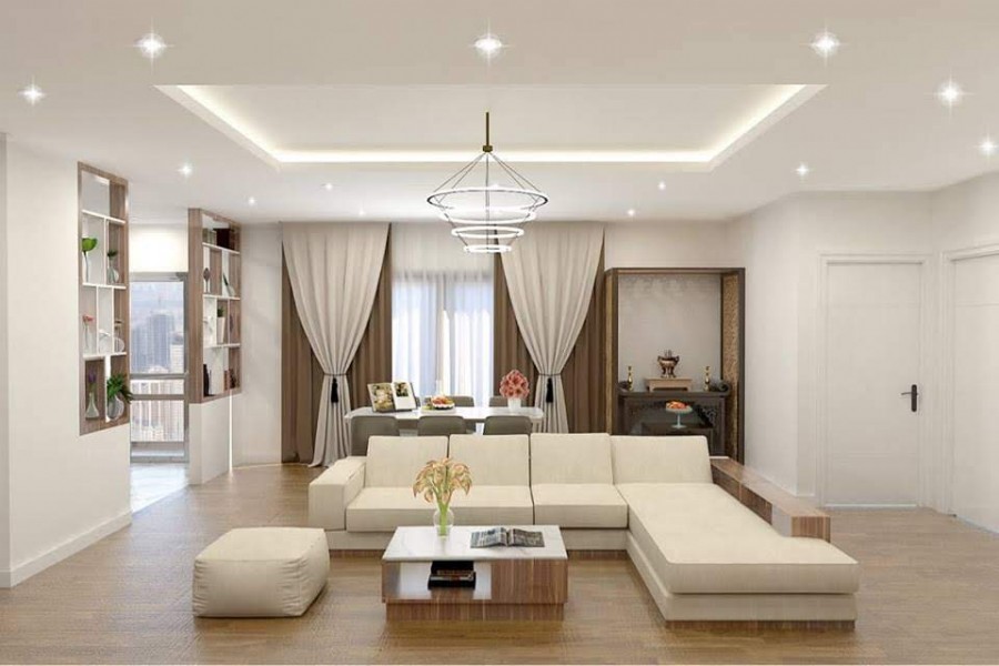 ELEGANT 3BRs | 2BATHs apartment for rent in HCMCC N01T2, Ngoai Giao Doan Hanoi 4