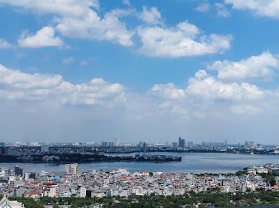 High-floor 3-bedroom apartment, 105m2, with a view of West Lake, in the N01T7 Han Jardin building for rent 4