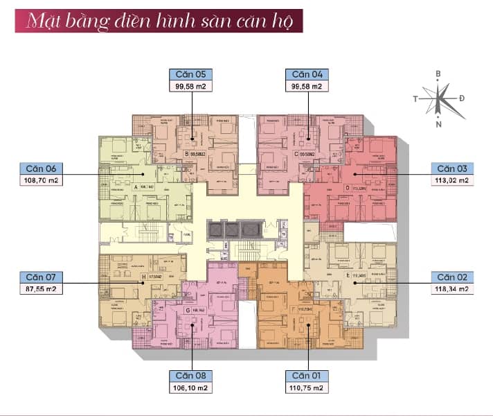 Bán căn hộ 2 ngủ chung cư N03-T7 Ngoại Giao Đoàn