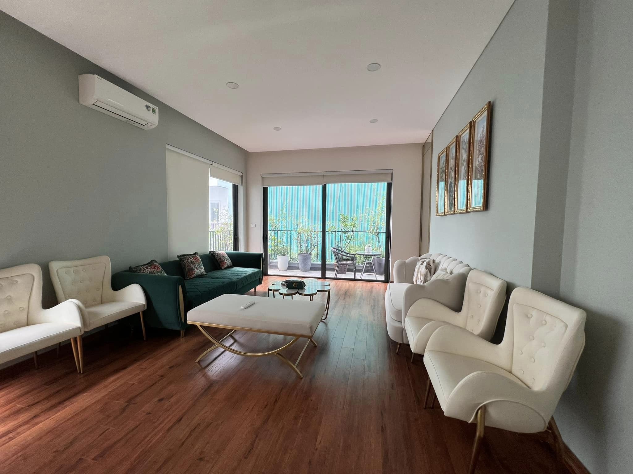 Cho thuê biệt thự đơn lập 450m2 hoàn thiện full đồ đẹp tại khu Ngoại Giao Đoàn