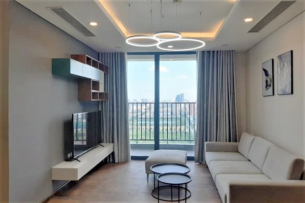 Cho thuê căn 3PN/95,5m2 full đồ tầng cao view thoáng tòa N03T1 Ngoại Giao Đoàn