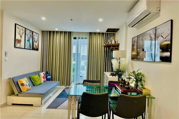 Cho thuê căn hộ 2PN/74m2 tầng thấp, full đồ mới tại tòa A4 An Bình City