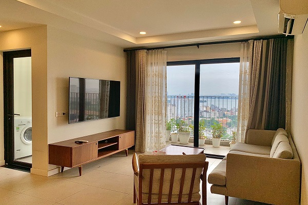 Cho thuê căn hộ 3 ngủ 118m2 tòa Novo Kosmo tầng cao view Hồ Tây đẳng cấp