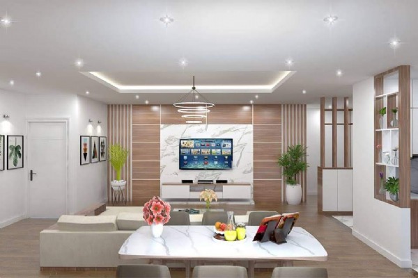 ELEGANT 3BRs | 2BATHs apartment for rent in HCMCC N01T2, Ngoai Giao Doan Hanoi
