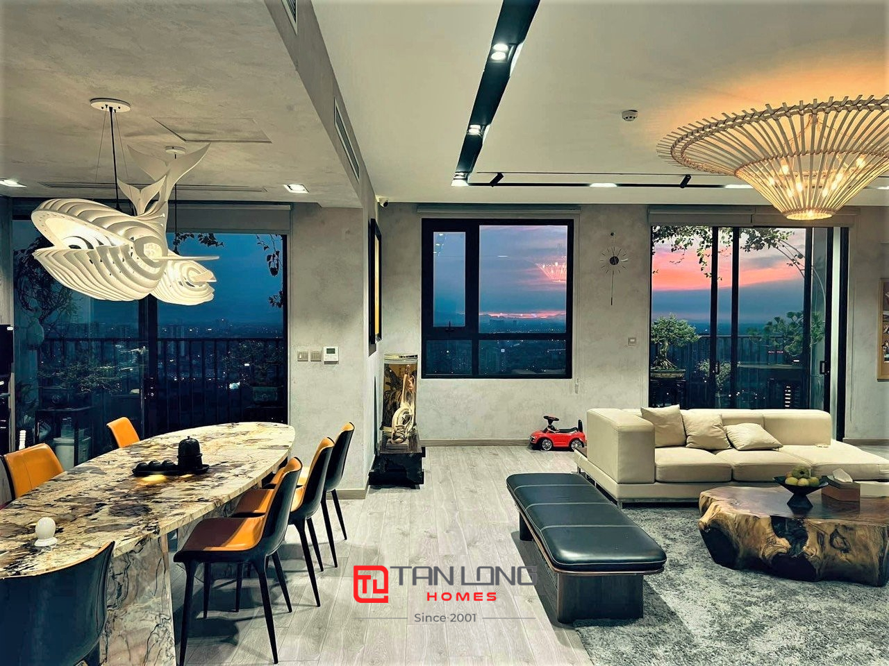 Căn hộ Penthouse Ngoại Giao Đoàn