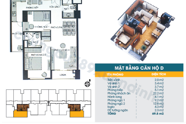 Thiết kế căn hộ ct1 789