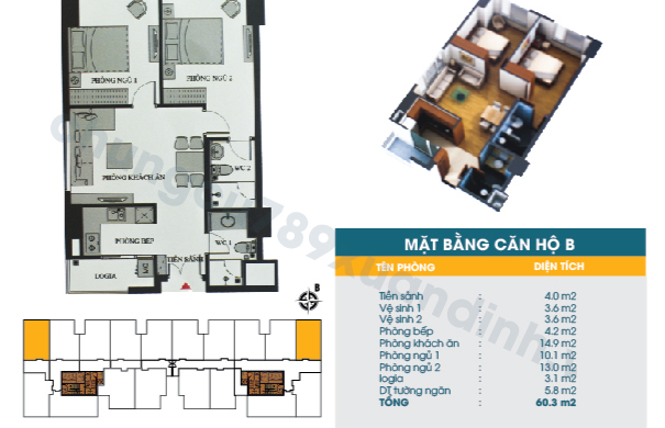 Bán căn hộ chung cư 789 Xuân Đỉnh