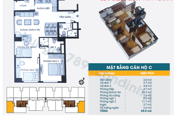 Bán căn hộ chung cư 789 Xuân Đỉnh