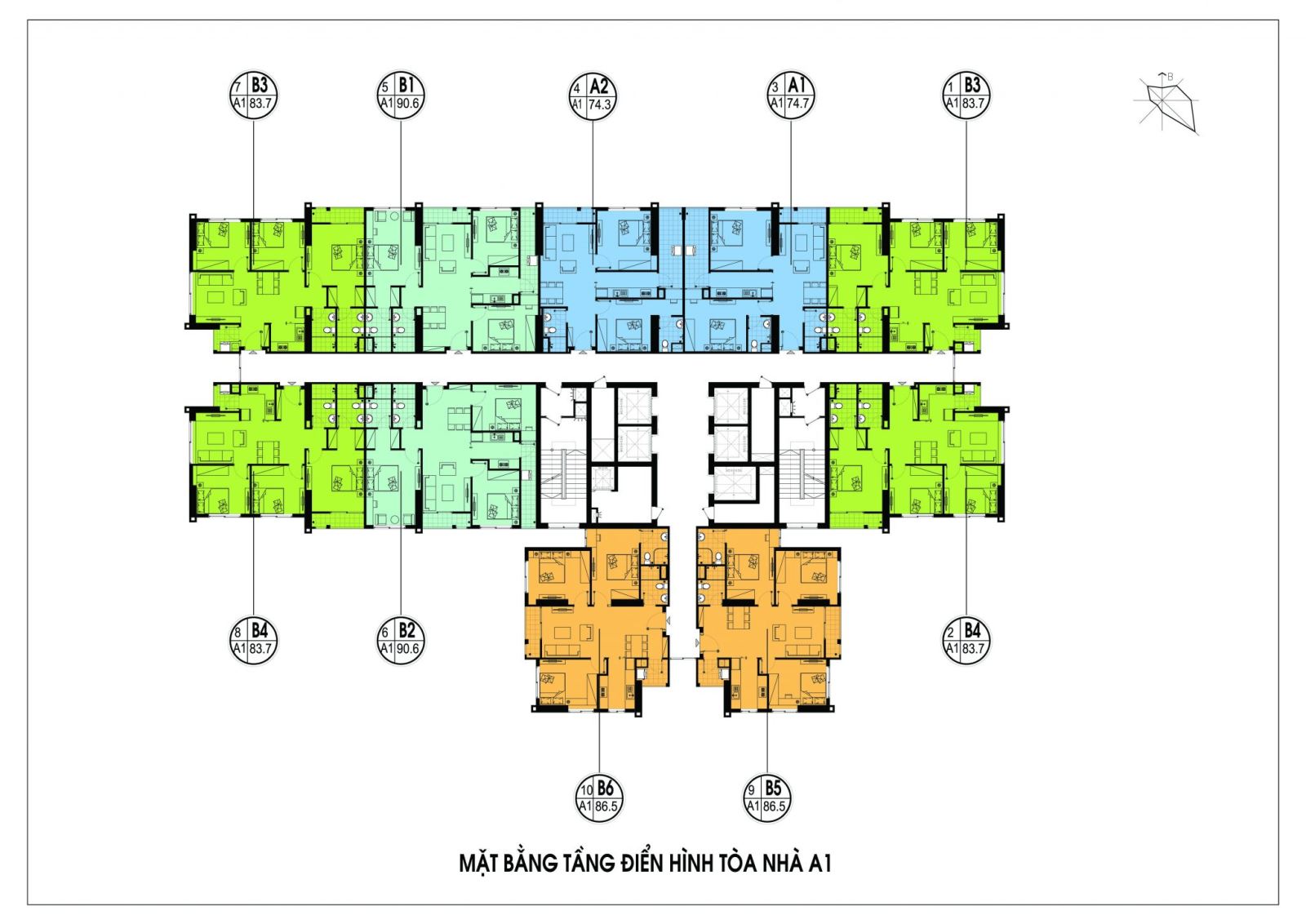 Các loại hình sản phẩm chung cư An Bình City