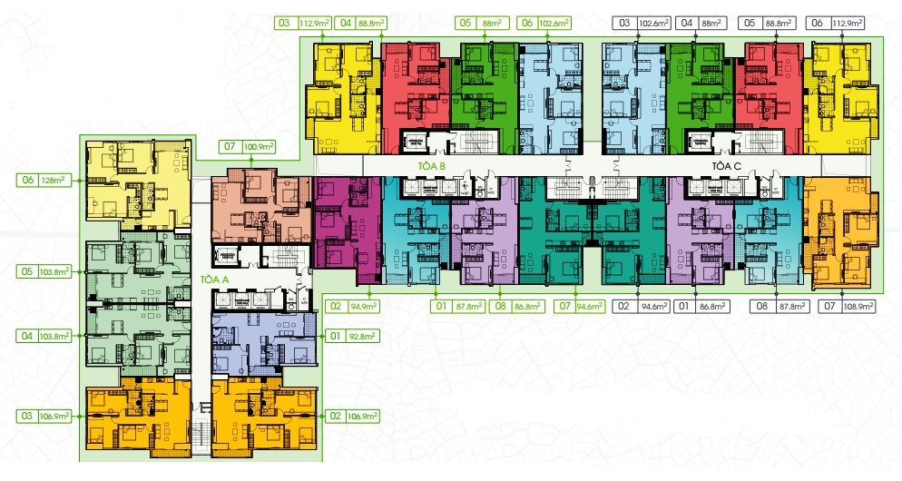 Bán chung cư A1 Ecolife Tây Hồ