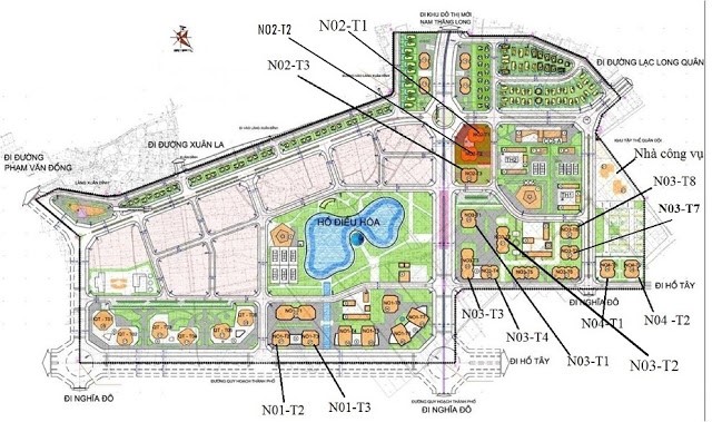 bán chung cư ngoại giao đoàn Toàn N03-T1