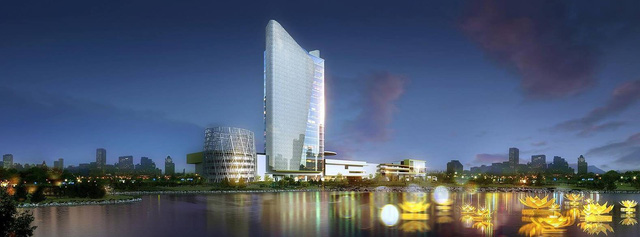 The project will be built on an area of 7.3 hectares, along Vo Chi Cong street, within Ciputra Hanoi International City