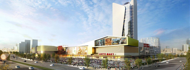 Once completed, Lotte Mall Hanoi will be the largest shopping center in Hanoi
